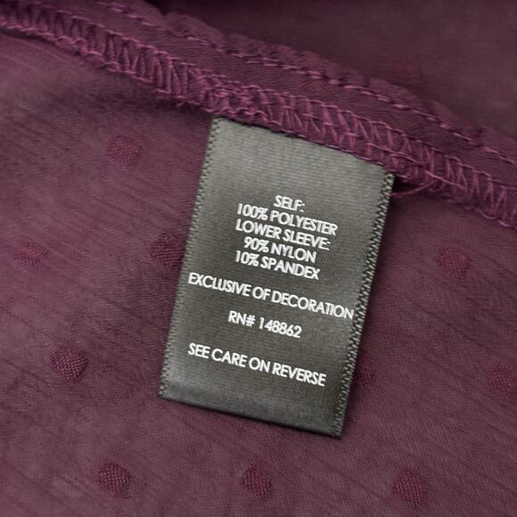 Torrid Woman Sheer Kimono Clit Dot Texture Plus sz 1X Button Front Lace Fairy - Picture 13 of 16